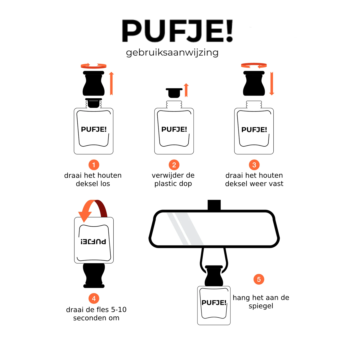 Pufje Exclusive Auto Parfum